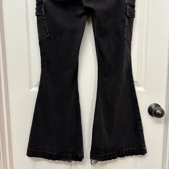 Black Vintage Flare Jeans | Hollister 9/8S - Picture 9 of 10